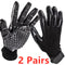 Negro 24.5 X 13 Cm 2 Pares