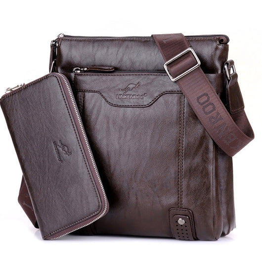 Bolsa Ejecutiva de Cuero para Hombre con Bandolera Ajustable - Image 12