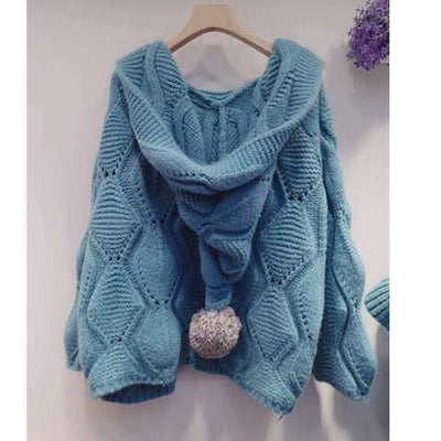 Cardigan Tejido Cálido para Mujer - Suéter Versátil