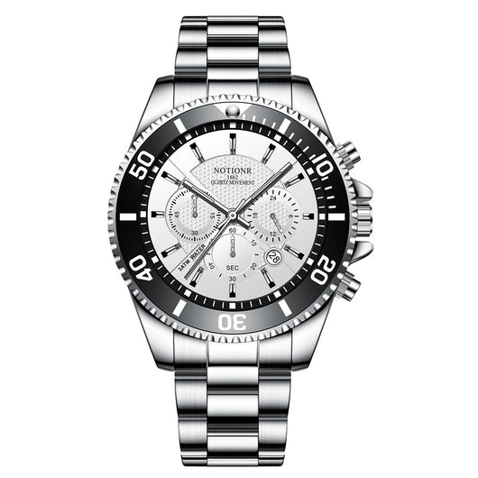 Reloj de Lujo Dorado para Hombre - Acero Inoxidable Resistente al Agua con Esfera Luminosa - Image 8
