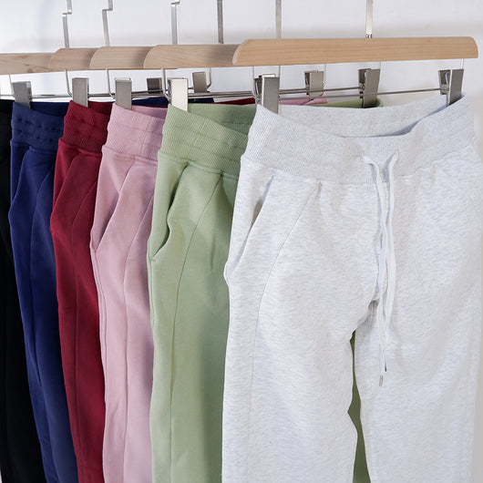 Pantalón Deportivo de Algodón Puro con Forro de Terciopelo y Ajuste en Tobillo - Image 13