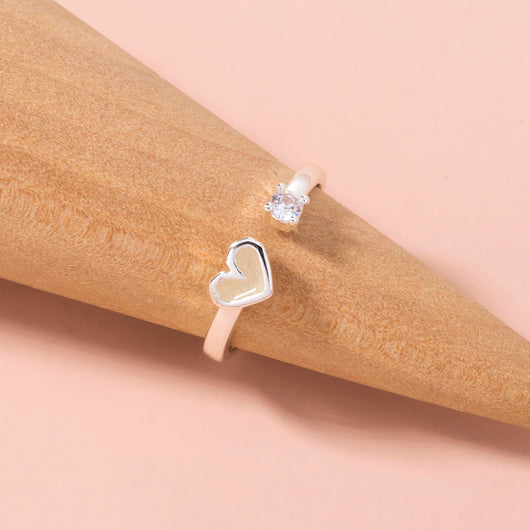 Anillo Ajustable Corazón Abierto Luminiscente - Image 12