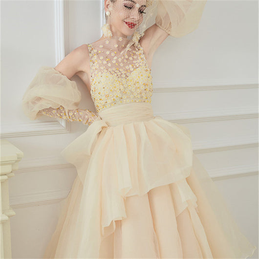 Vestido Elegante Ajustado con Acolchado para Mujer