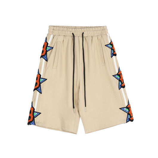 Shorts Casuales con Cordón y Estampado de Letras para Hombre - Image 16
