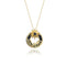 Couple Necklace Sterling Silver Plated Pair Of Sun And Moon Clavicle Chain B Black