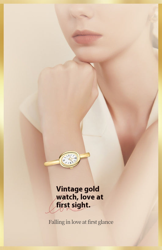 Reloj de Cuarzo Ovalado Retro Multifuncional para Mujer - Image 28