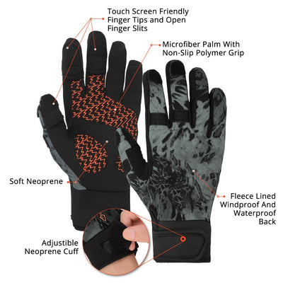 Guantes de Pesca Antideslizantes y Térmicos - Image 11