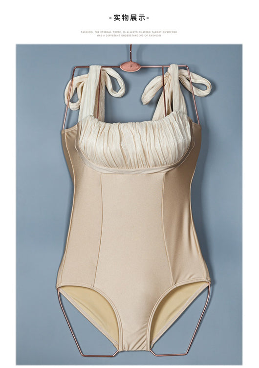 Traje de Baño Enterizo Triangular con Lazos para el Verano - Image 16