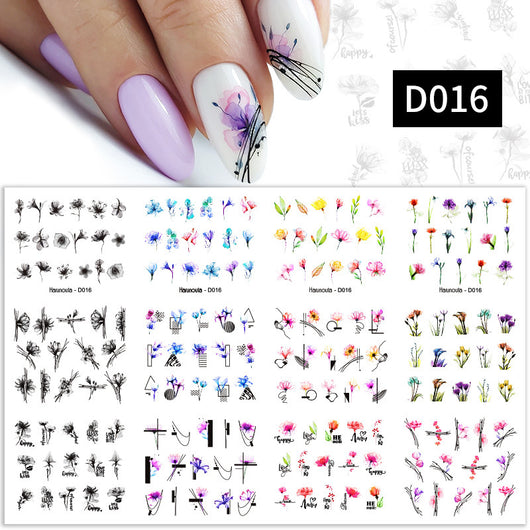 Calcomanías de Diseño de Uñas Arcoíris con Transferencia DIY - Image 11