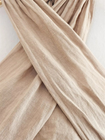 Top Halter de Lino Versátil para Mujer - Diseño Minimalista - Image 13