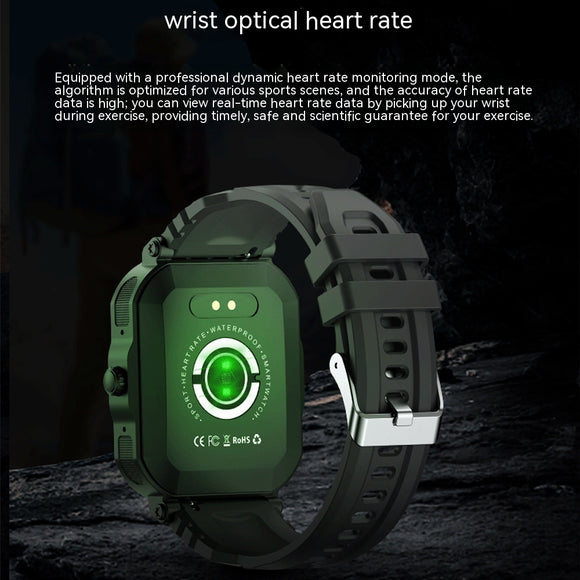 Reloj Deportivo Inteligente Resistente al Agua con Llamadas Bluetooth y Monitor Cardíaco