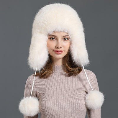 Gorro Térmico de Piel para Nieve - Protección de Oídos para Esquí y Viajes - Image 3