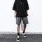Shorts Casuales para Hombre con Bordes Crudos y Diseño Moderno