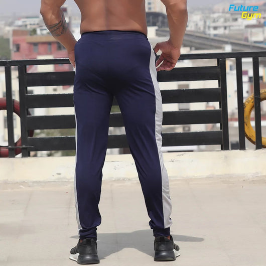 Pantalones Deportivos Slim Fit con Bloques de Color para Hombre - Image 11