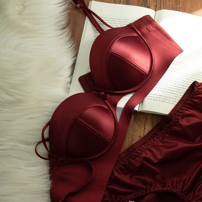 Sostén Estilo Francés Rojo para Mujer Talla Grande - Image 12