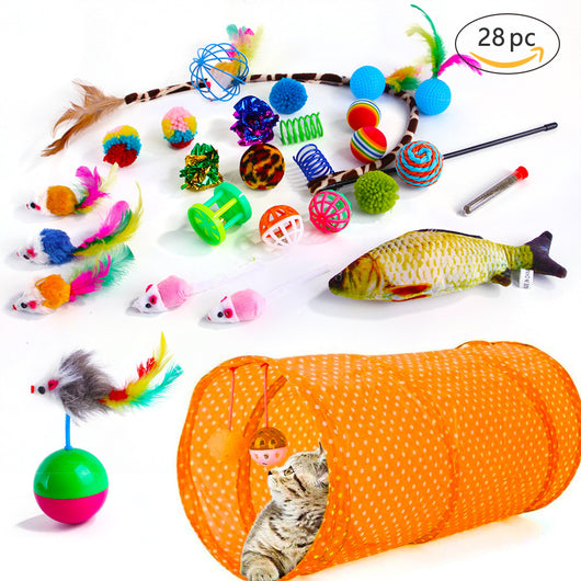 Set de 21 Juguetes Interactivos para Gatos - Varitas y Accesorios - Image 15