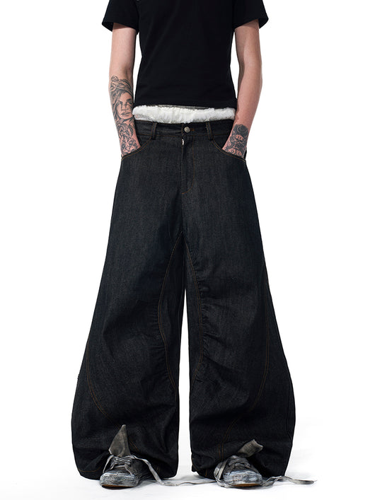 Jeans Rojos con Bordado Termosensible que Cambia de Color - Image 10