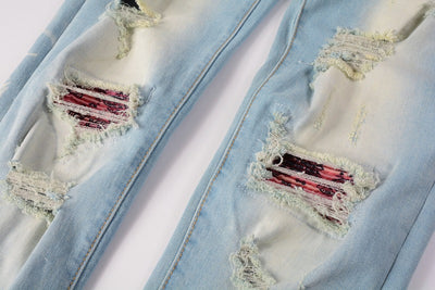 Jeans Slim Fit Efecto Desgastado INS - Image 21