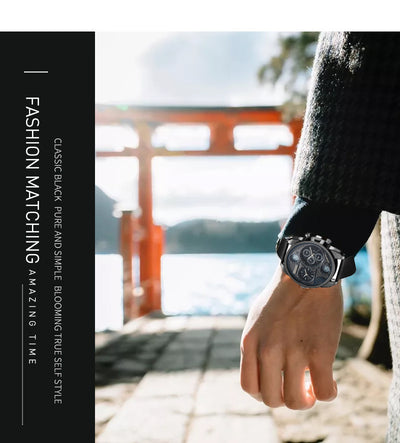 Reloj para Hombre con Correa de Malla de Acero - Image 10