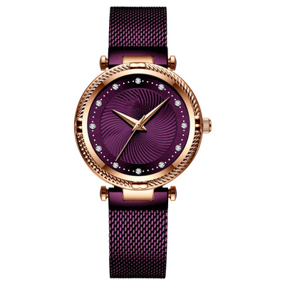 Reloj Deportivo para Mujer con Malla Impermeable y Diamantes Incrustados - Image 6