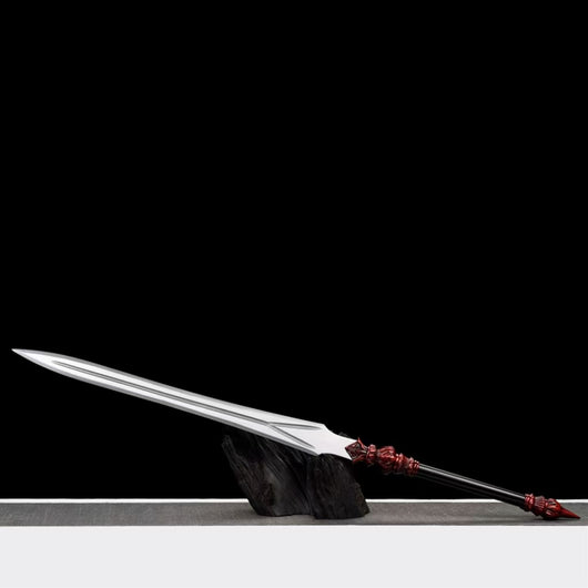 Espada Loto Estilo Largo - Réplica sin Filo para Exhibición y Cine - Image 6