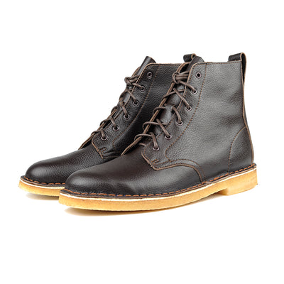 Botas Martin de Cuero Crazy Horse con Suela de Goma Natural - Comodidad Total - Image 9