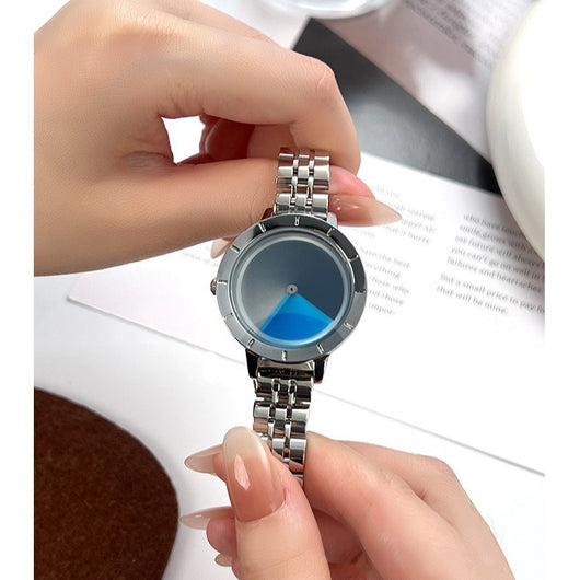 Reloj de Cuarzo para Mujer con Diseño de Gradiente Moderno - Image 3