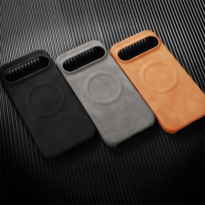 Funda Ejecutiva de Cuero Oveja con Cierre Magnético para Smartphone - Image 11