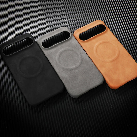 Funda Ejecutiva de Cuero Oveja con Cierre Magnético para Smartphone - Image 11