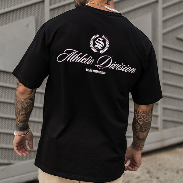 Playera Hip Hop Talla Grande para Fitness y Deportes Hombre