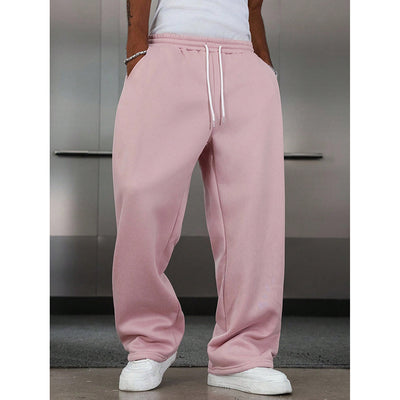 Pantalones Deportivos Rectos Casuales Estilo Estadounidense para Hombre - Image 3