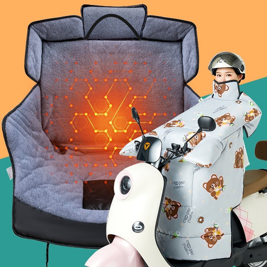 Protector de Parabrisas para Auto Eléctrico Invierno Extra Grueso con Forro Polar