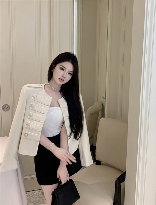 Chaqueta Versátil Corta para Mujer Petite - Primavera Temprana - Image 11