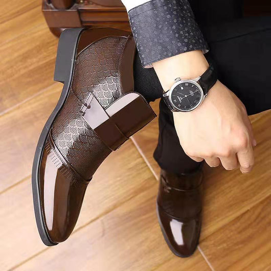 Zapatos Ejecutivos Altos de Algodón con Forro Cálido y Terciopelo - Image 5