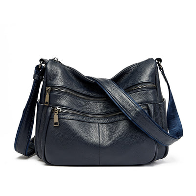 Bolso Mensajero de Cuero Genuino Primera Capa - Estilo Profesional - Image 10