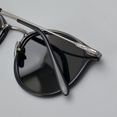 Gafas de Sol Polarizadas Titanio Puro Artesanales Japonesas Doradas - Image 13