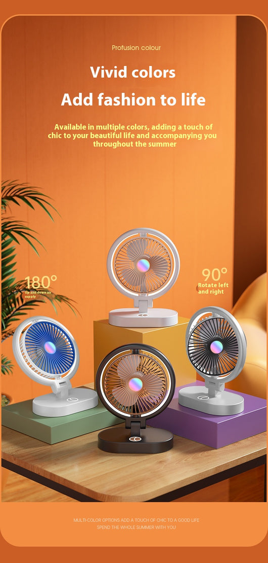 Ventilador Dual de Escritorio con Carga y Enchufe - Image 11