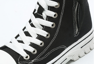Zapatillas Canvas Altas para Mujer - Estilo Versátil - Image 8