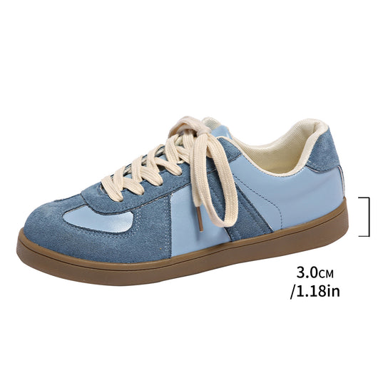 Zapatillas Deportivas Retro Clásicas con Cordones y Punta Redonda - Image 7