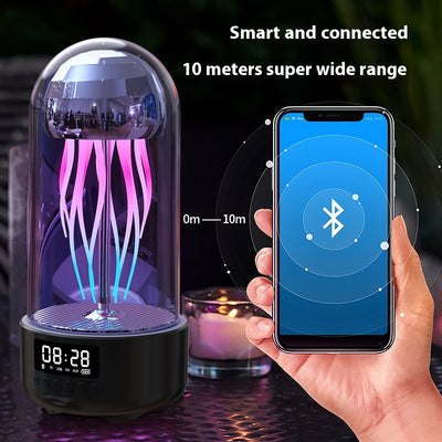 Altavoz Bluetooth Medusa Inteligente con Luz Respirante Multicolor - Image 4