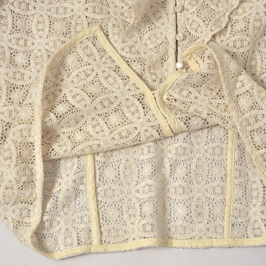 Blusa Elegante de Encaje con Bordado de Flor de Loto, Manga Larga Estilo Francés - Image 6