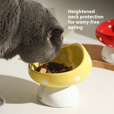 Comedero Cerámico Inclinado para Gatos - Protección Cervical y Digestión - Image 17
