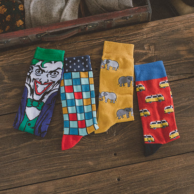 Calcetines Retro Británicos Premium - Caja de Regalo Creativa para Hombre - Image 20