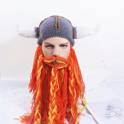 Gorro Tejido con Barba Divertido Wansheng - Image 7