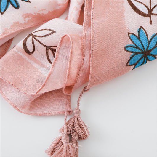 Pañoleta Ligera de Algodón y Lino para Verano - Image 3