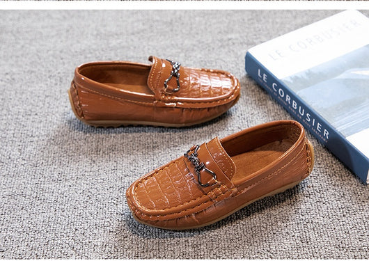 Zapatos de Cuero Estilo Británico para Niños Step On - Image 24