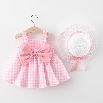 Falda Cuadrille para Niña con Sombrero de Paja Incluido - Image 11