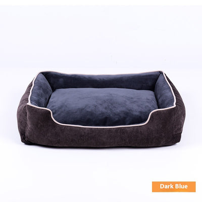Cama de Terciopelo para Mascotas - Casa Cómoda para Perros y Gatos - Image 7