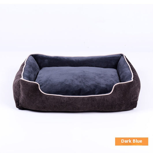 Cama de Terciopelo para Mascotas - Casa Cómoda para Perros y Gatos - Image 7