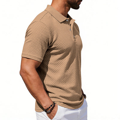 Polo Cuadros Hombre Transpirable Casual - Image 37